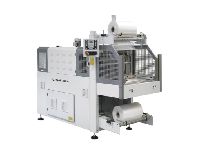 Enfajadora monobloque con barra soldadora Enfajadora monobloque con barra soldadora para empaque