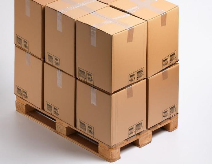 Mercancía unitizada sobre pallet