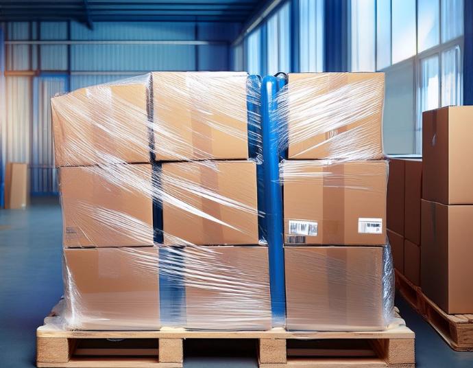 Ejemplo de carga mal unitizada Ejemplo de carga incorrectamente unitizada