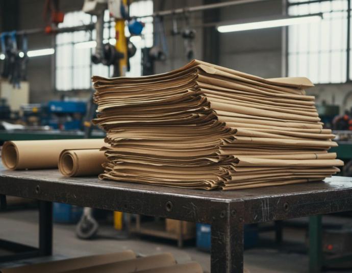 Papel para embalar industrial
